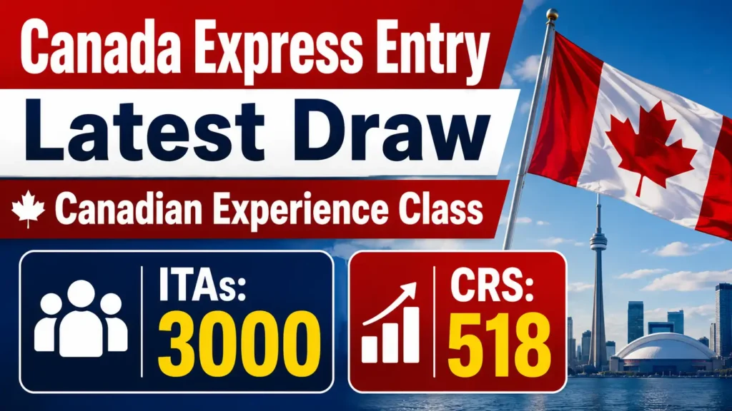 Canada Holds First Canadian Experience Class Express Entry Draw in Four Weeks