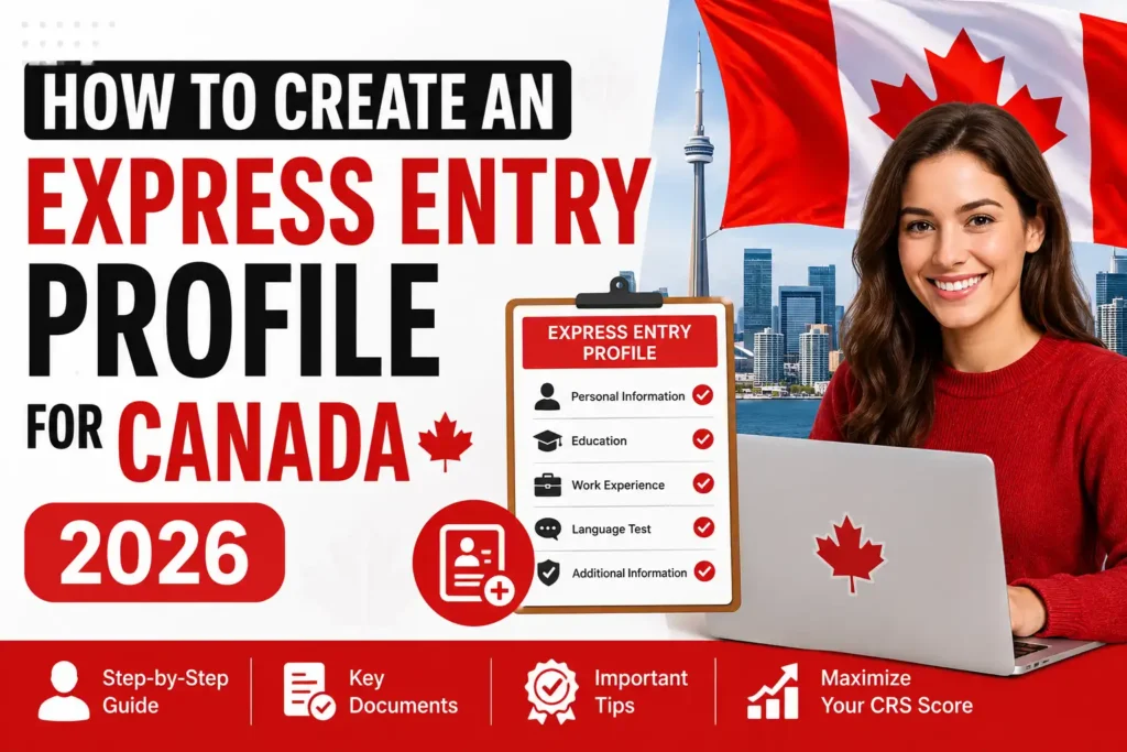How to create an Express Entry Profile for Canada in 2026 How to create an Express Entry Profile for Canada in 2026