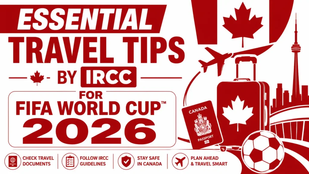 Essential Travel Tips by IRCC for FIFA World Cup 2026
